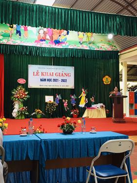 HÌNH ẢNH KHAI GIẢNG NĂM HỌC 2021-2022